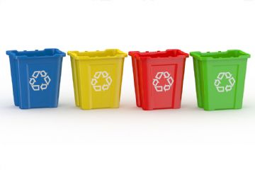 bidoni per la raccolta differenziata dei rifiuti