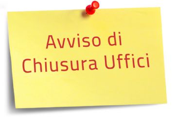 Chiusura anticipata uffici comunali